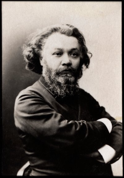Portrait of Clovis Hugues by French Photographer